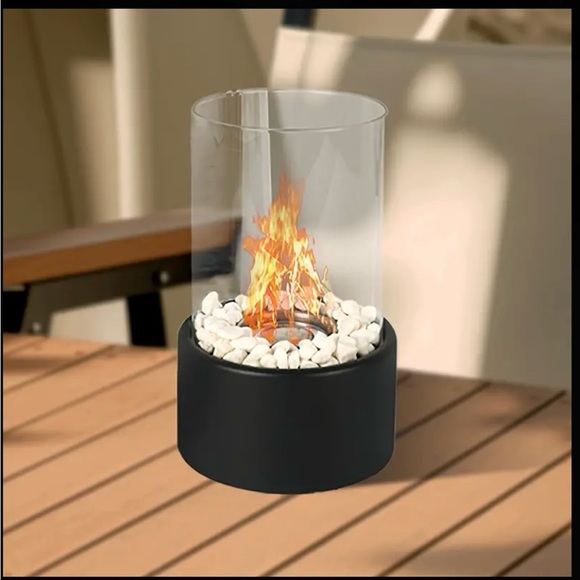 Tabletop Fireplace - Portable Alcohol Heating Stove for Indoor & Outdoor Decor - Picture 7 of 7